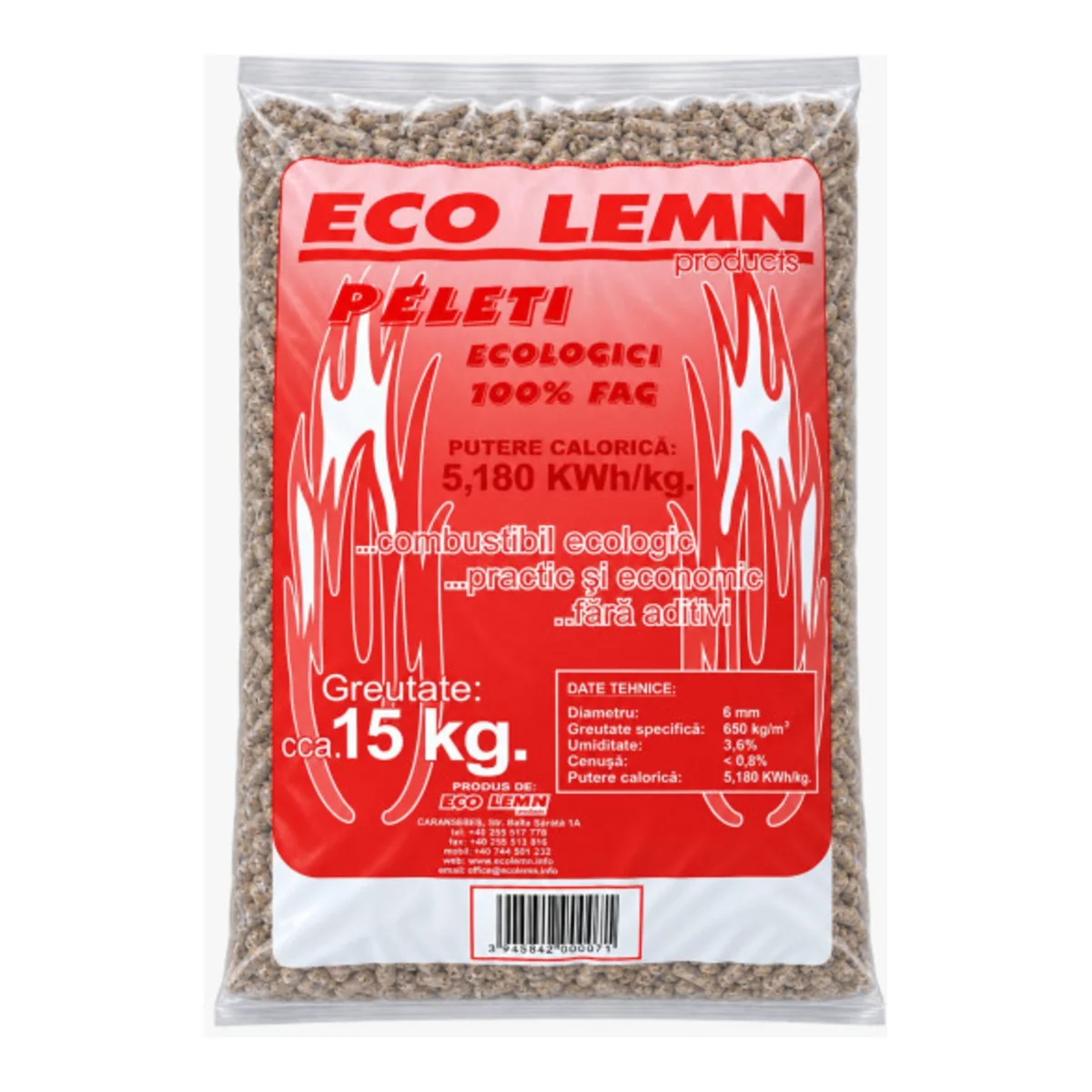 Peleți Eco Lemn - Imagine 1 din 1